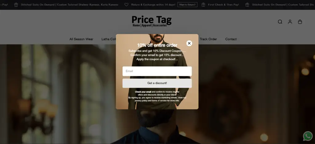 Price Tag | Clothing Brand