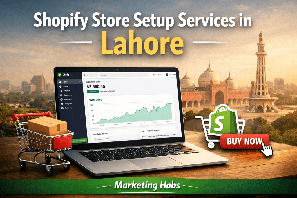 Shopify store services in Lahore