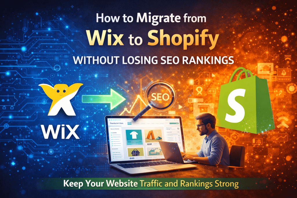How to Migrate from Wix to Shopify Without Losing SEO Rankings